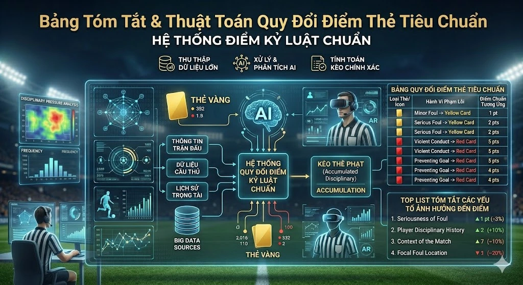 Top List Bảng Tóm Tắt & Thuật Toán Quy Đổi Điểm Thẻ Tiêu Chuẩn